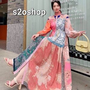 Multicolor Maxi Dress